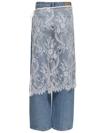 JDY - JDYWinnie Lace Tørklæde - White